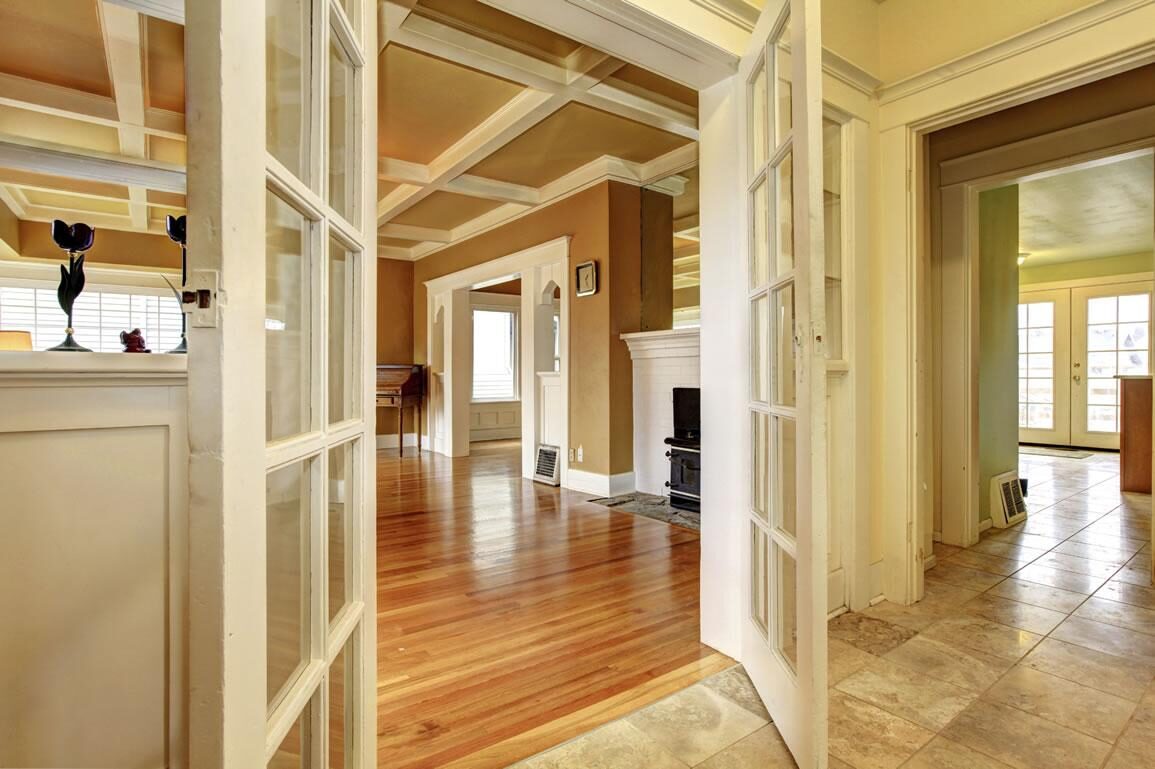 Interior door installation